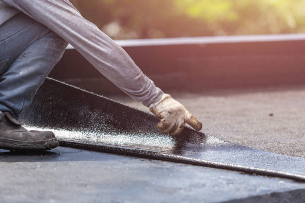 Waterproofing specialist at work in Trumbauersville, Trumbauersville, PA